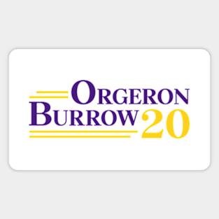 Orgeron Burrow 2020 Magnet